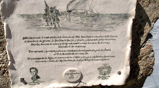 Historisches – Als General Torrijos am Strand von El Faro landete