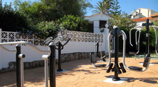 Bleiben Sie in Bewegung – Outdoor-Fitness in El Faro